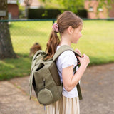 Childhome: tornister My School Bag Kanwas Khaki - Noski Noski