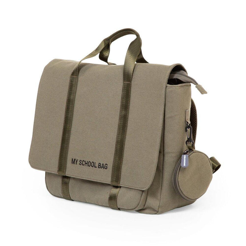 Childhome: tornister My School Bag Kanwas Khaki - Noski Noski