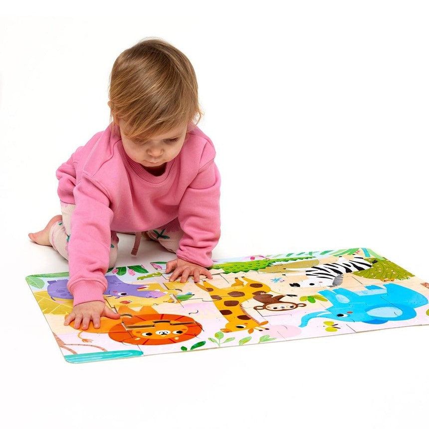 CzuCzu: dzikie puzzle Sawanna - Noski Noski
