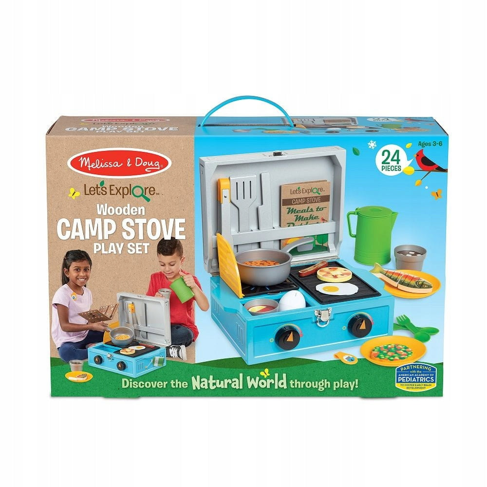 Melissa and Doug: kuchenka kempingowa Camp Stove Let's Explore