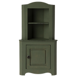 Szafka dla lalek Maileg Corner Cabinet Miniature Dark Green