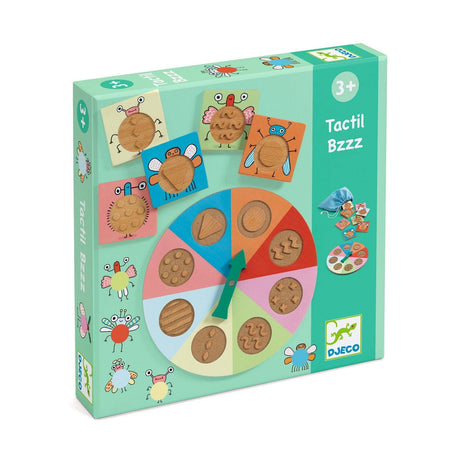 Djeco: gra edukacyjna Tactil-Bzzz - Noski Noski