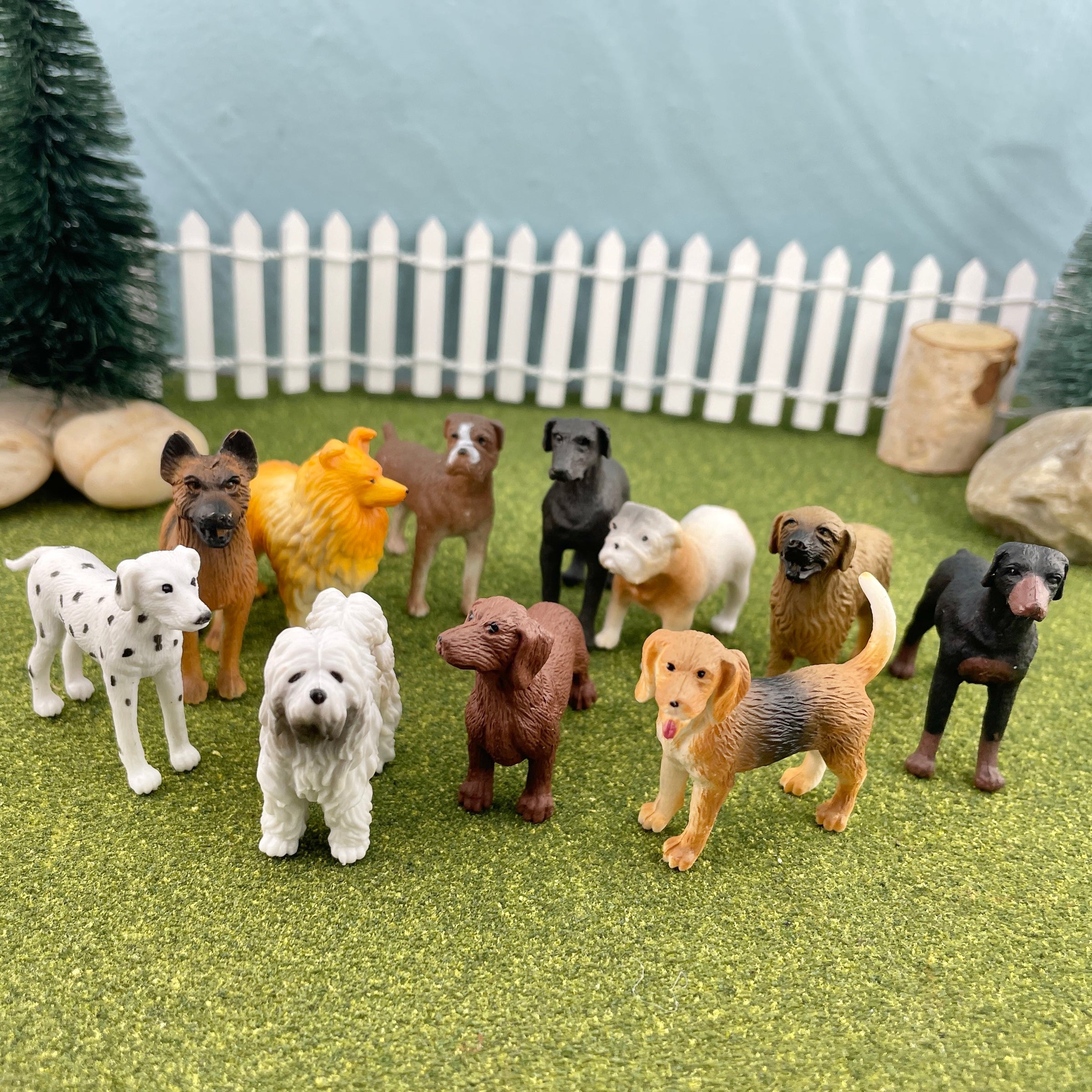 Safari Ltd: figuras en perros tubás perros toob 11 pcs.