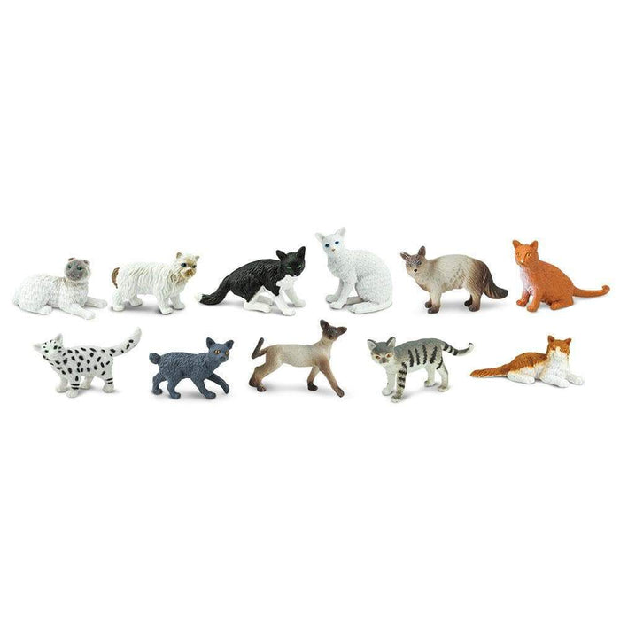 Safari Ltd: figurki w tubie koty domowe Cats Toob 11 szt.