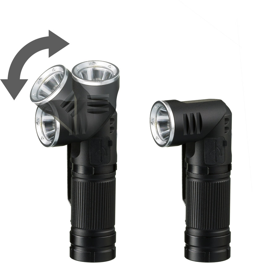 Latarka Bresser National Geographic 2w1 LED 450 lm