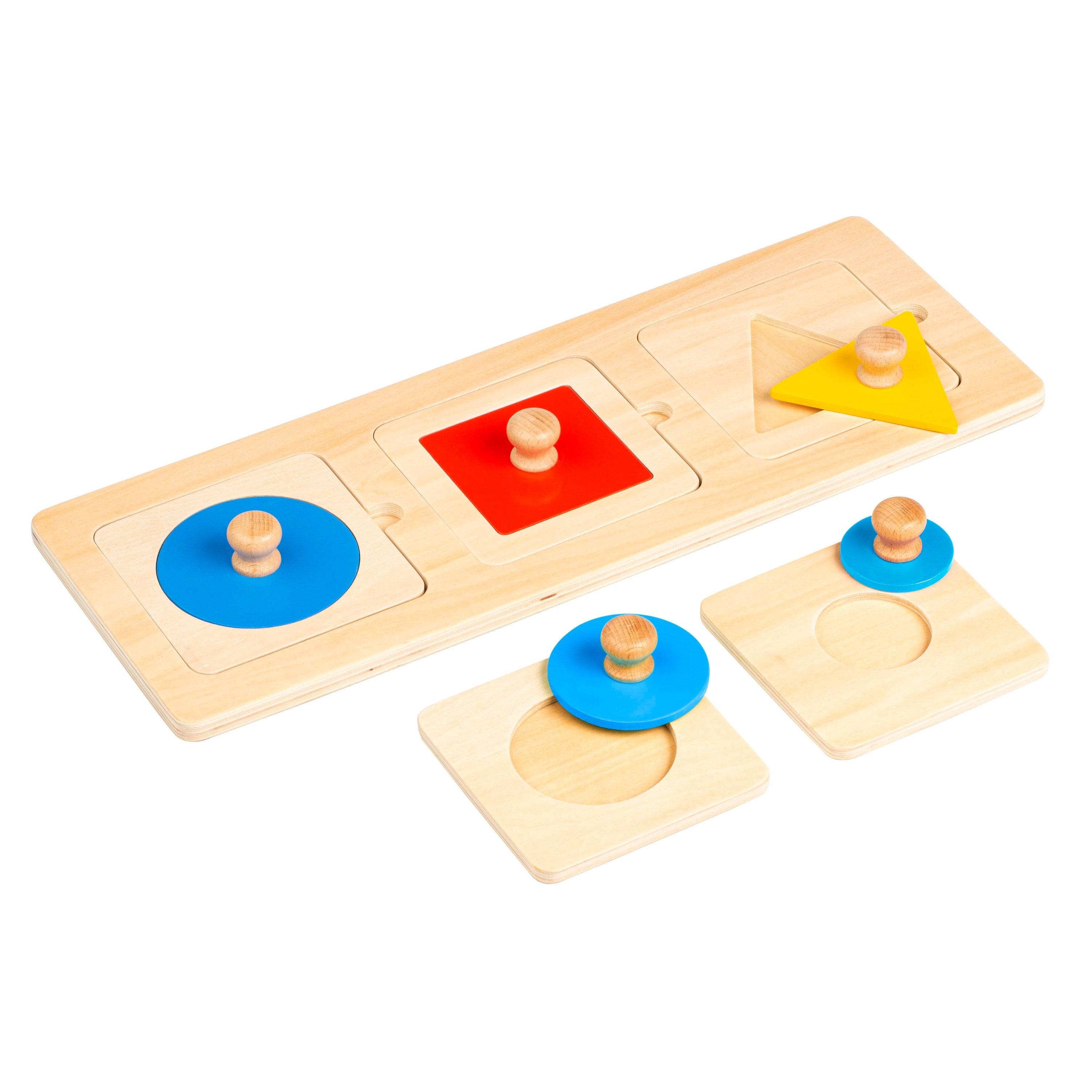 Educo: kształty Puzzle the Shape Montessori - Noski Noski