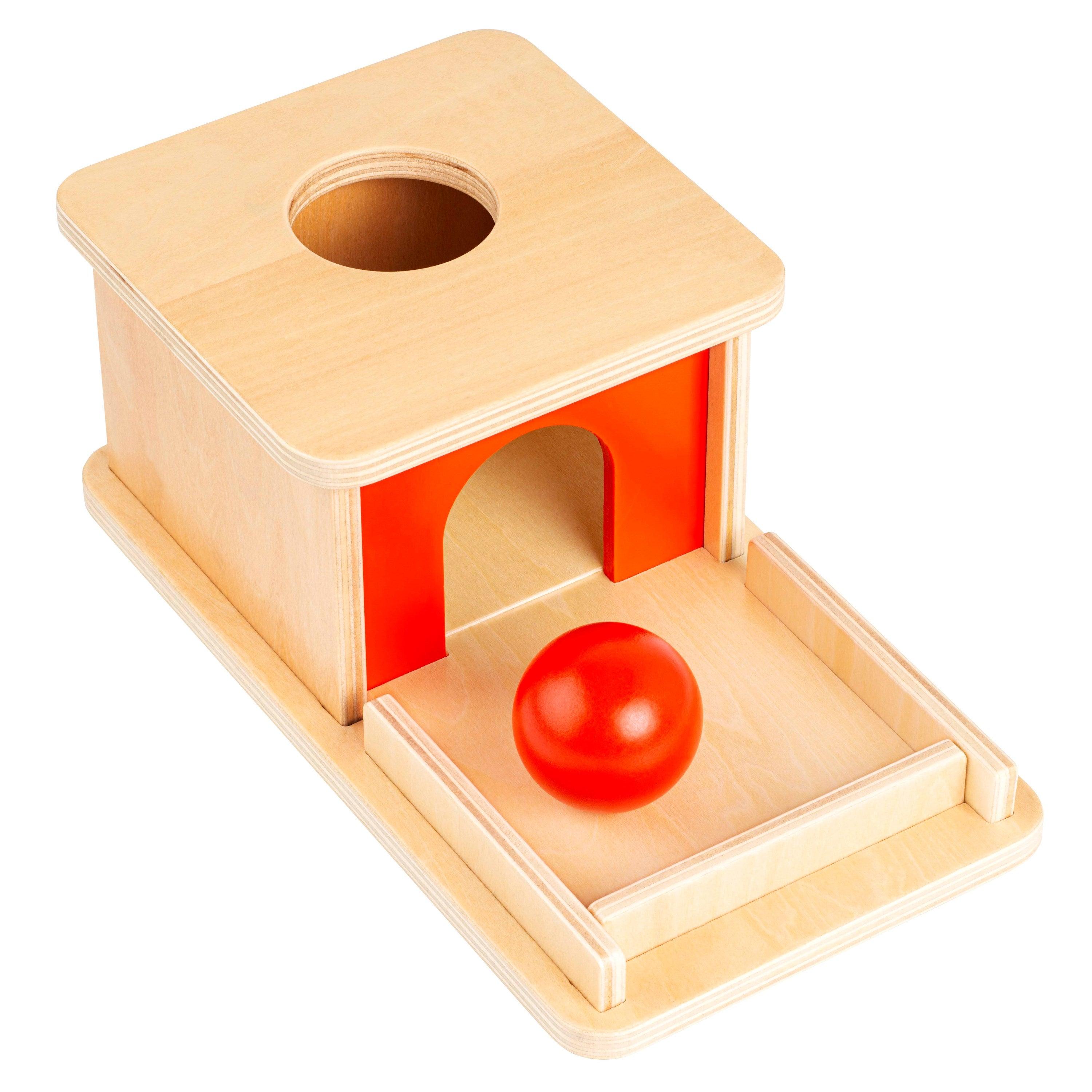 Educo: pudełko Peekaboo Box 1 Montessori - Noski Noski