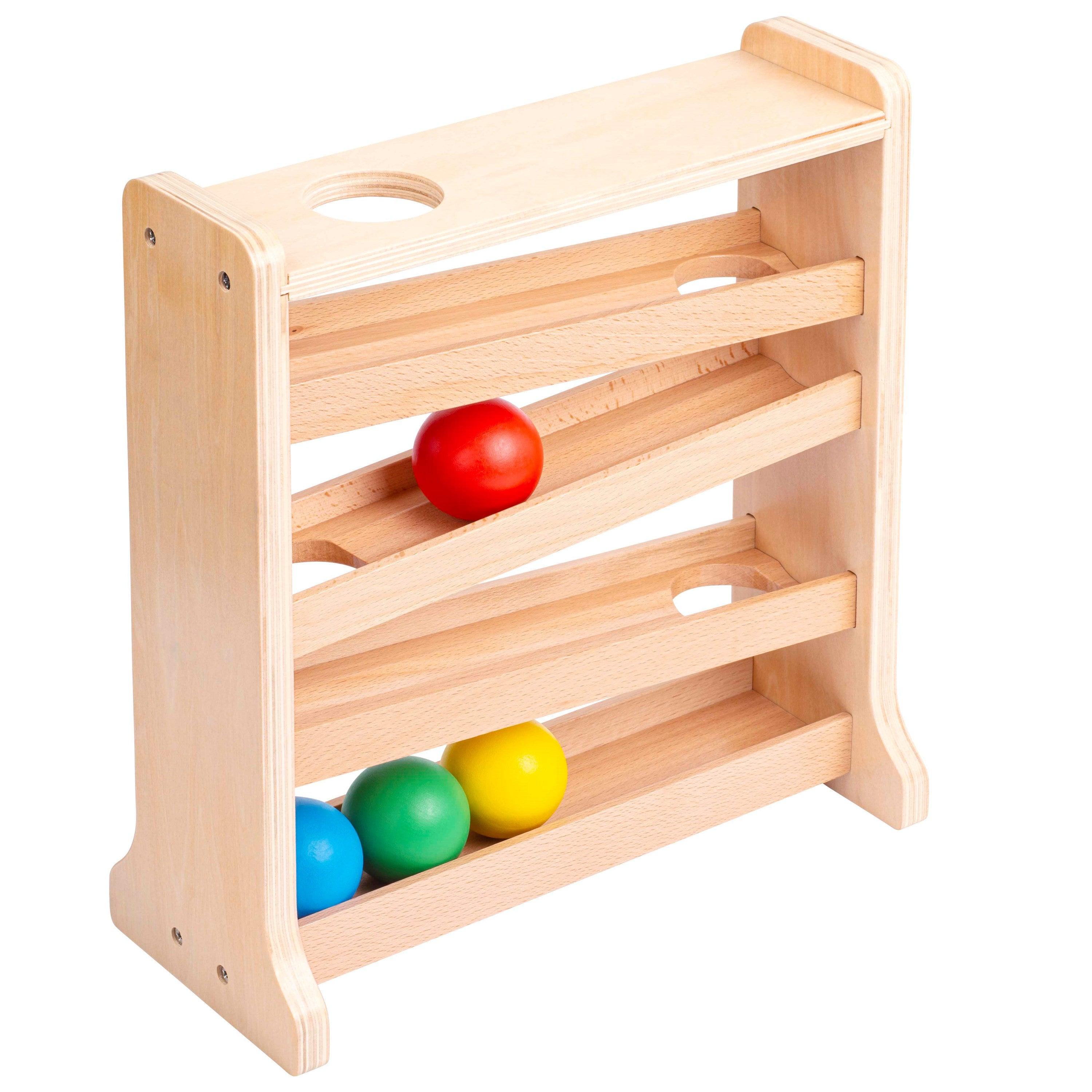 Educo: zjeżdżalnia dla kulek Track the Ball Montessori - Noski Noski