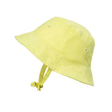 Kapelusz dla dziewczynki, Elodie Details Sunny Day Yellow 0-6 m-cy, bawełna, SPF 30, idealny na słoneczne dni, bucket hat.