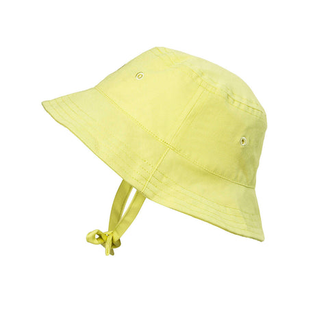 Kapelusz przeciwsłoneczny dla dzieci Elodie Details Sunny Day Yellow z ochroną SPF 30, idealny na lato.