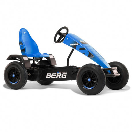 Gokarty Berg XL B.Super Blue BFR dla młodych miłośników szybkiej jazdy, z wysoką jakością i bezpieczeństwem.