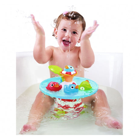 Zabawka do kąpieli Woopie Wyścig Kaczuszek - fontanna wodnych atrakcji dla dzieci, kolorowa i pełna dźwięków.