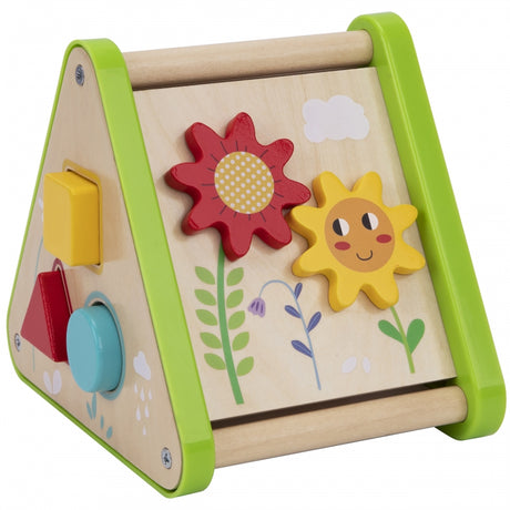 Pudełko edukacyjne Tooky Toy dla dzieci od 19 miesiąca, 6 zabawek montessori wspierających rozwój i stymulujących zmysły.