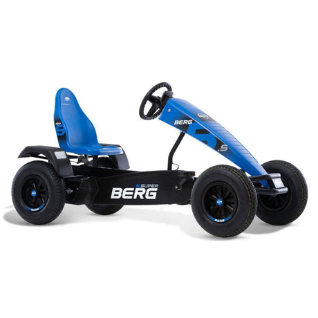 Gokarty Berg Super Blue XXL BFR dla dzieci od 6 lat, do 120 kg, rosną z dzieckiem, gwarantując bezpieczną i niezapomnianą zabawę.