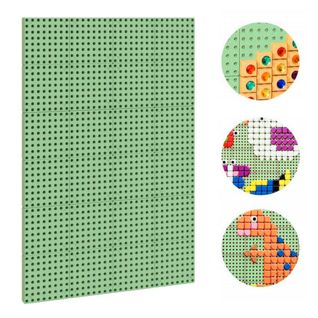 Tablica magnetyczna dla dzieci Masterkidz Panel Ścienny, kreatywna zabawa STEM, edukacyjna 80x120 cm, rozwijająca wyobraźnię.