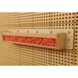 Organizer na śrubki Masterkidz 80 cm, przezroczysta ścianka, drewniana półeczka, idealny pojemnik na zabawki i akcesoria STEM.