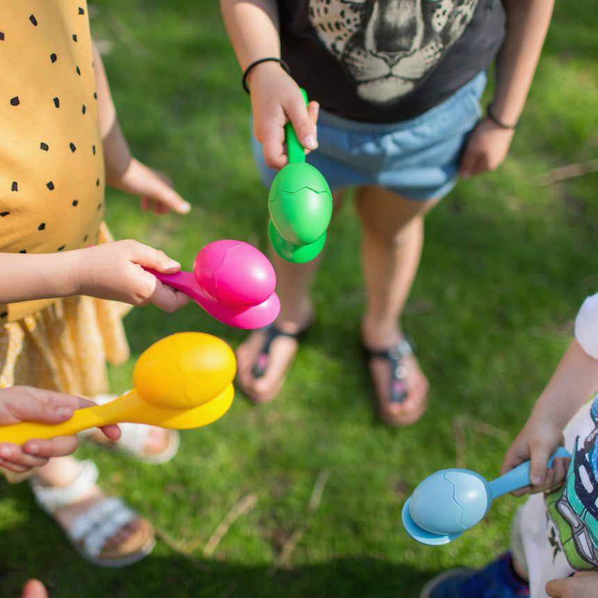 BS Toys: gra zręcznościowa wyścig z jajkami Egg Party