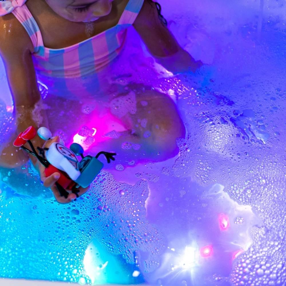 Glo Pals: świecące sensoryczne zmieniające kolor kostki do wody Party Pal Light-up Cubes - Noski Noski