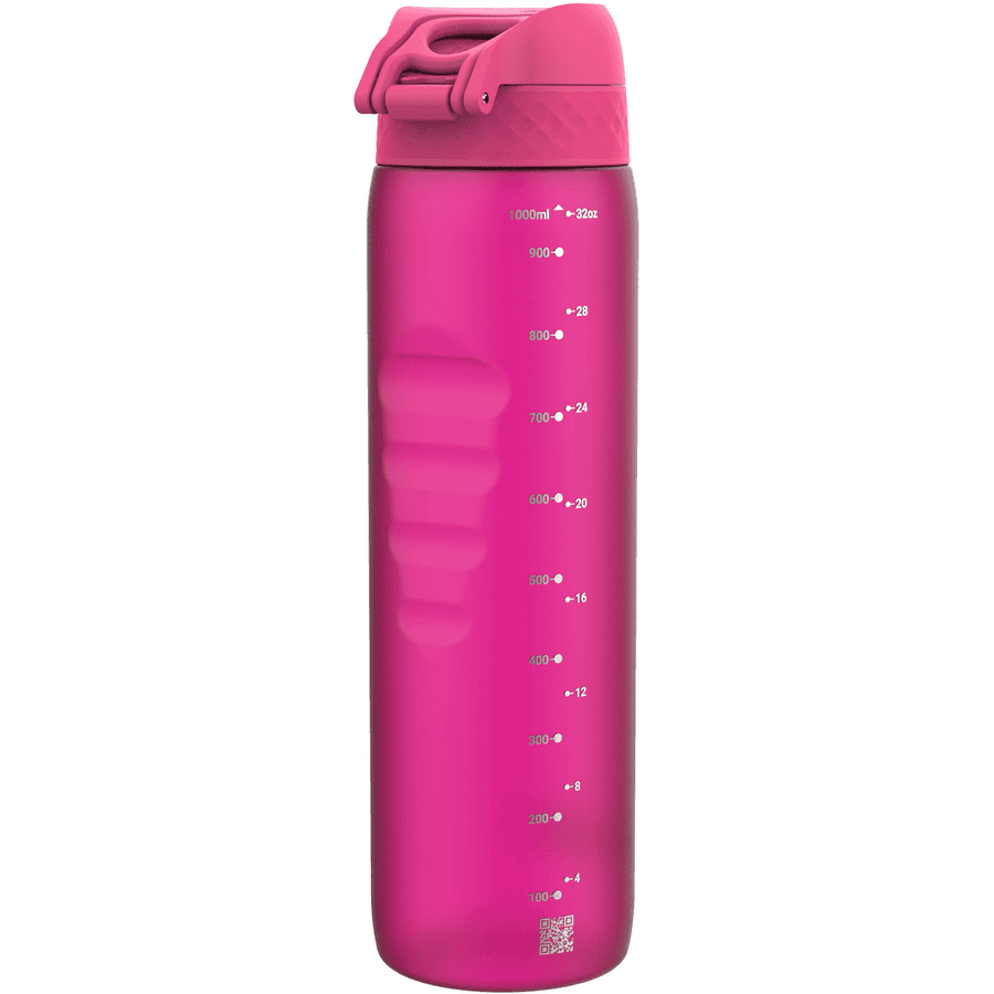 Ion8: butelka na wodę z miarką Pink 1100 ml - Noski Noski