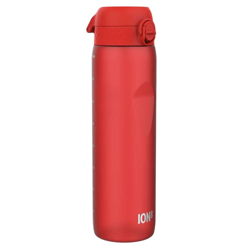 Ion8: butelka na wodę z miarką Red 1100 ml - Noski Noski