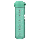 Ion8: butelka na wodę z miarką Teal Motivator 1100 ml - Noski Noski