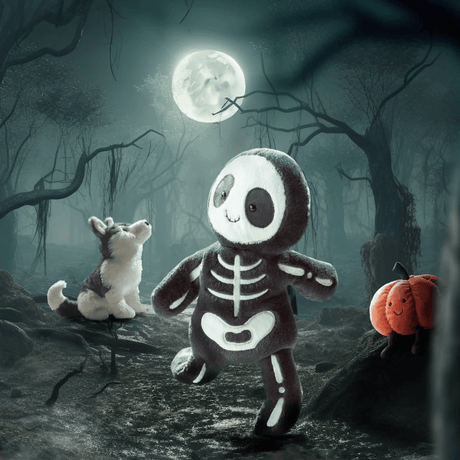 Jellycat: przytulanka kościotrup Skeleton Bob 33 cm - Noski Noski