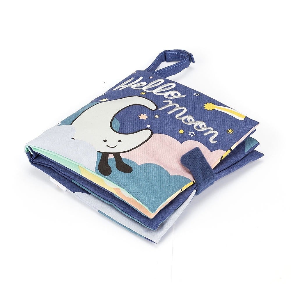 Jellycat: materiałowa książeczka Hello Moon