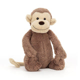 Pluszowa małpka Jellycat Bashful, mięciutka maskotka 18 cm, idealna dla maluchów do przytulania i zabawy.