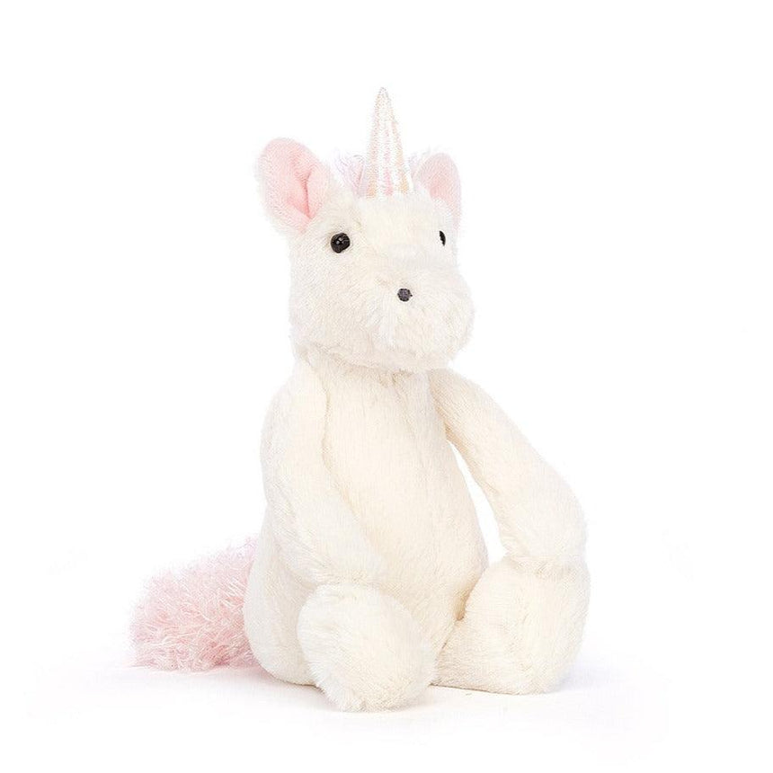 Jellycat: przytulanka jednorożec Bashful Unicorn 18 cm - Noski Noski