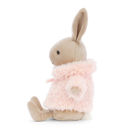 Jellycat: przytulanka króliczek w kożuszku Comfy Coat Bunny 17 cm - Noski Noski