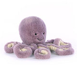 Ośmiornica pluszak Jellycat Maya 23 cm - miękka przytulanka z mackami o różnorodnych fakturach stymulująca zmysły dziecka.