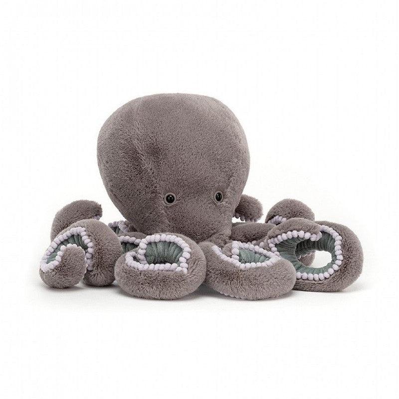 Ośmiornica Jellycat Neo, ośmiornica pluszak 33 cm, mięciutka przytulanka z długimi mackami dla dzieci, idealna dla niemowląt.