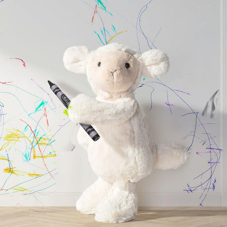 Jellycat: przytulanka owieczka Bashful Lamb 31 cm - Noski Noski