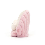 Jellycat: przytulanka perełka w muszli Clemmie Clam 16 cm - Noski Noski