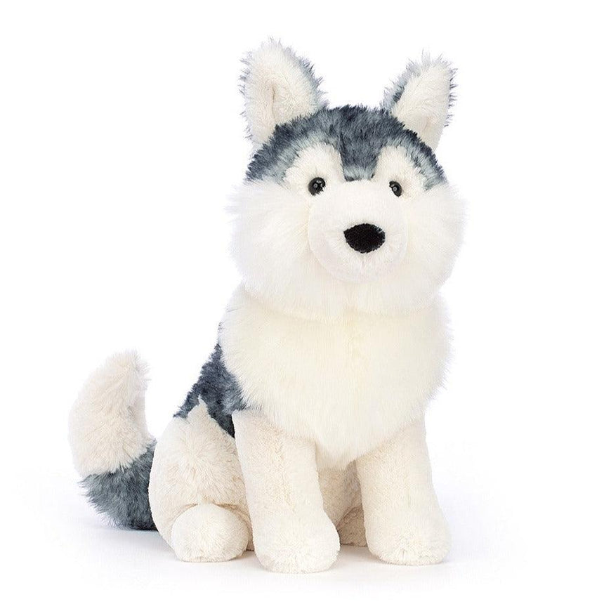 Pluszowy piesek Jellycat Jackson Husky 25 cm - miękka i przytulna maskotka dla Twojego malucha.