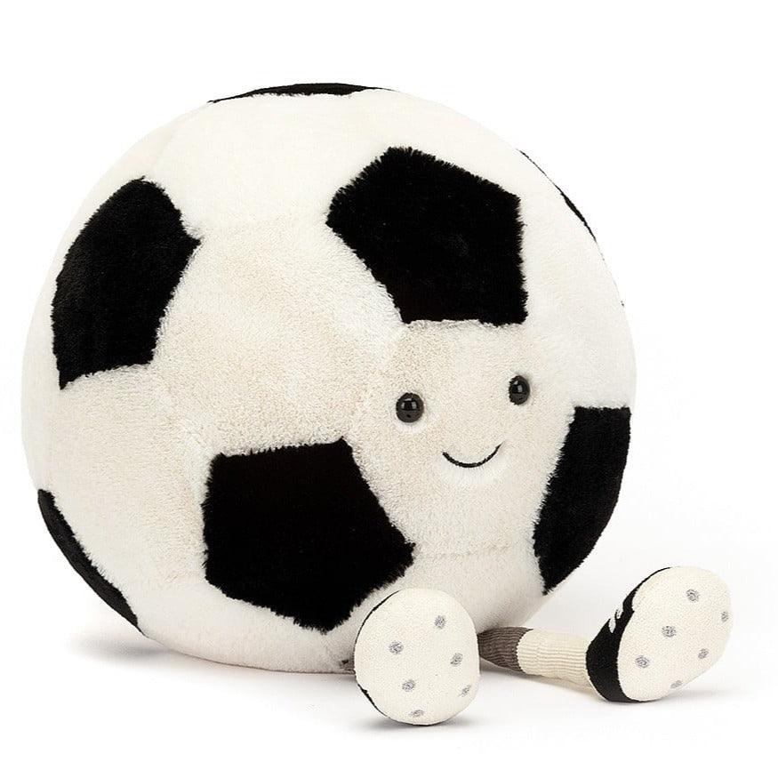 Jellycat: przytulanka piłka nożna Amuseable Sports Football 23 cm - Noski Noski