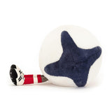 Jellycat: przytulanka piłka rugby Amuseable Sports Rugby Ball 18 cm - Noski Noski