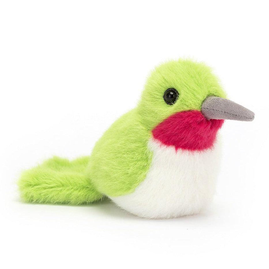 Jellycat: przytulanka ptaszek koliber Birdling Hummingbird 10 cm - Noski Noski