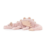 Jellycat: przytulanka smok Rose Dragon 66 cm - Noski Noski