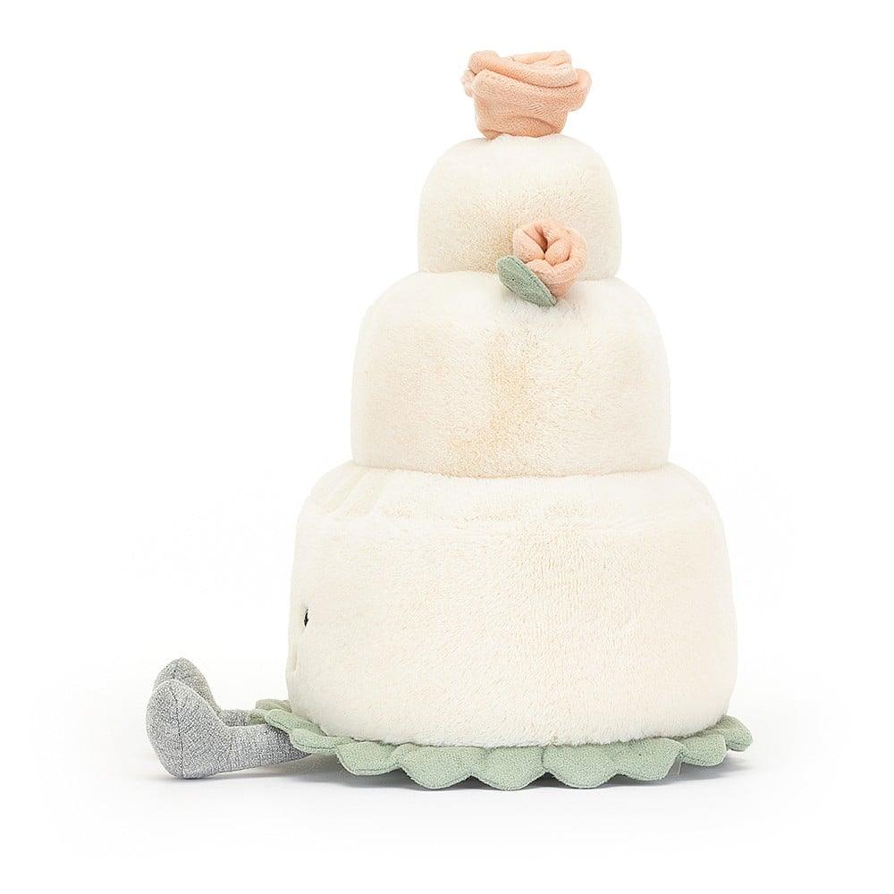 Jellycat: przytulanka tort weselny Amuseable Wedding Cake 28 cm - Noski Noski