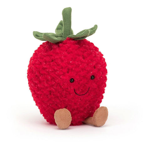 Jellycat: przytulanka truskawka Amuseable Strawberry 20 cm - Noski Noski