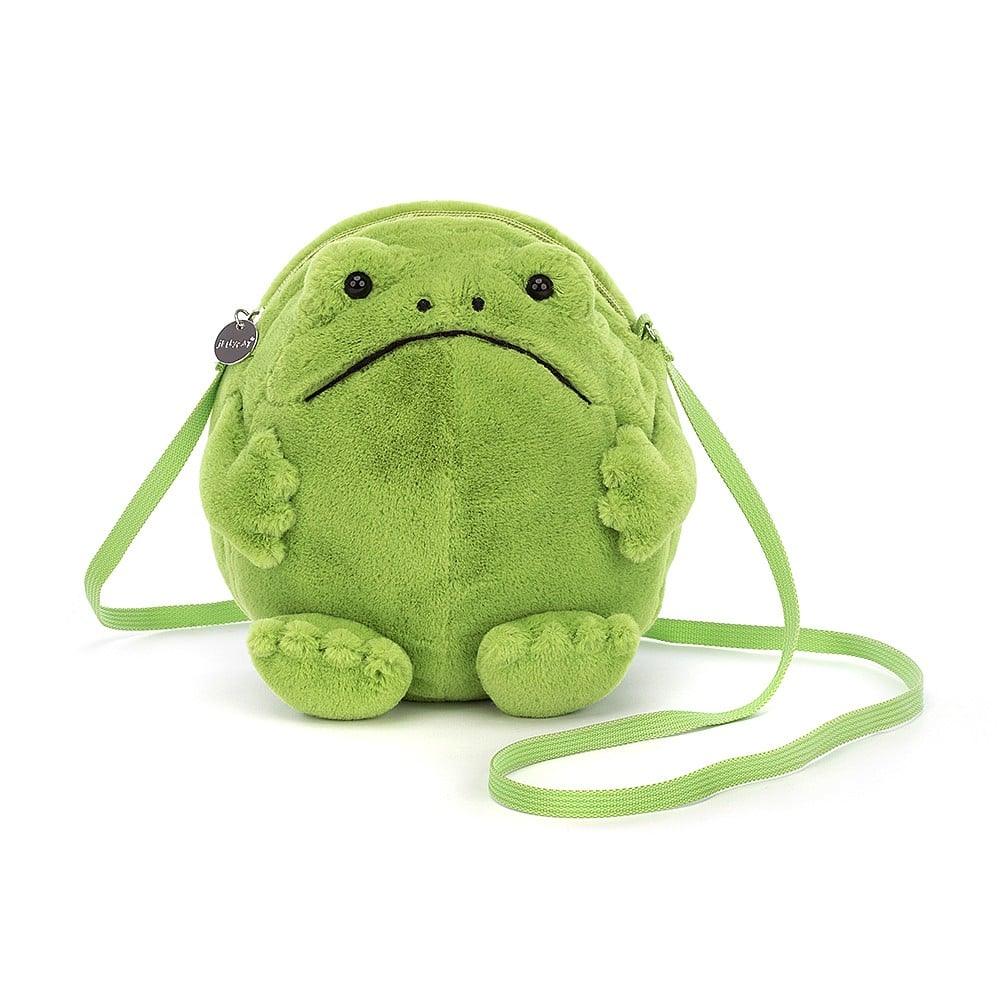 Jellycat: torebka żaba Ricky Rain Frog Bag 17 cm - Noski Noski