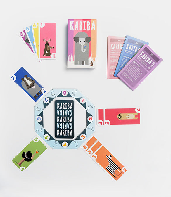 Juegos Iuvi: juego de cartas de Kariba