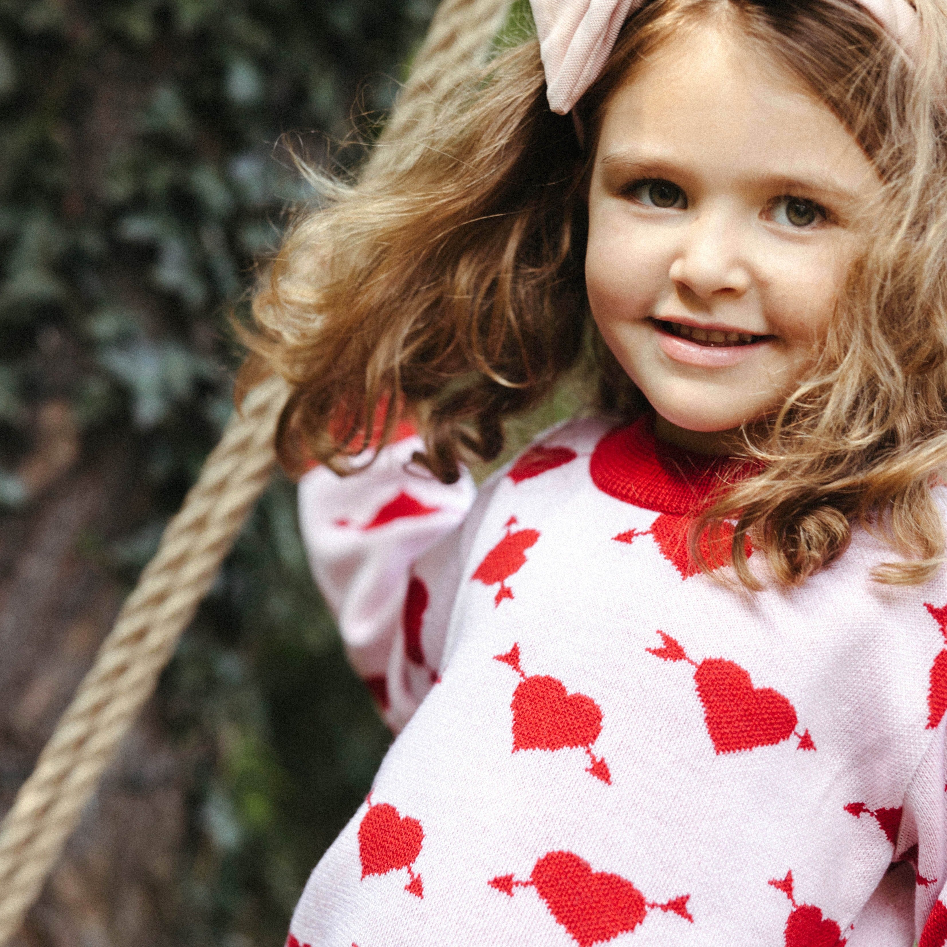 Historia de los niños: suéter Merino Sweet Heart