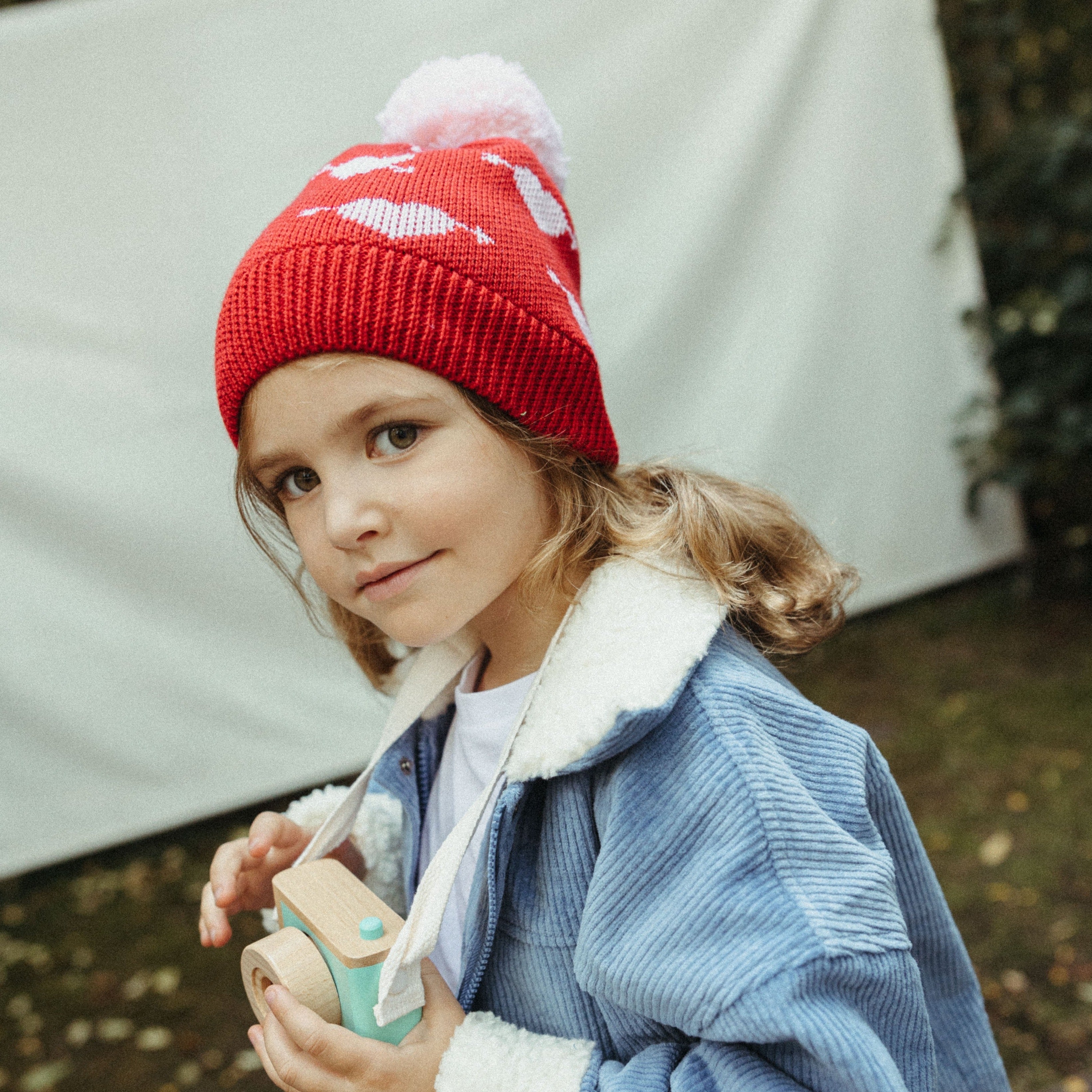 Дитяча історія: Меріно солодке серце капелюх