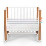 Kinderkraft: łóżeczko drewniane z funkcją kojca Sofi Koya + materac - Noski Noski