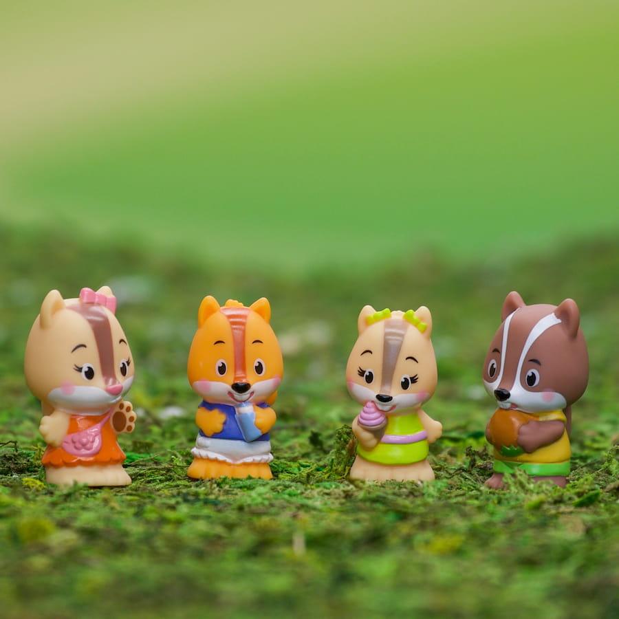 Rodzina Wiewiórek Nutnut - kreatywne zabawki dla dzieci od Klorofil - sklep  internetowy z zabawkami