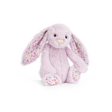 Królik Jellycat przytulanka wzorzyste uszy Bashful Bunny 18 cm