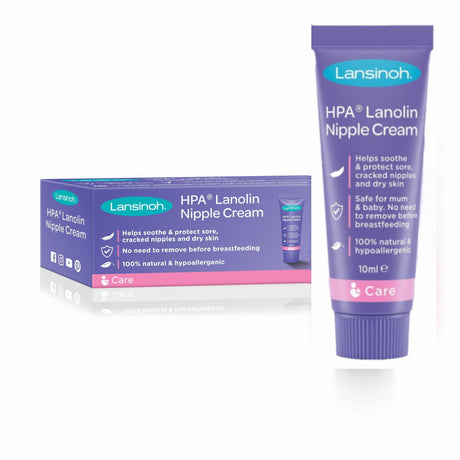 Lanolina kosmetyczna Lansinoh HPA 10 ml, maść na brodawki, łagodzi ból i regeneruje skórę.