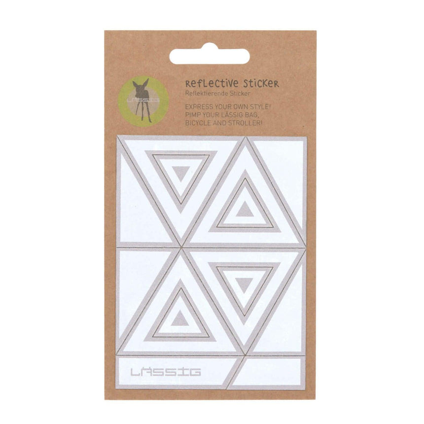 Lässig: naklejki odblaskowe trójkąty Reflective Sticker Triangles - Noski Noski